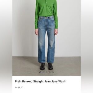 B-Sides Plein Relaxed Straight Jeans